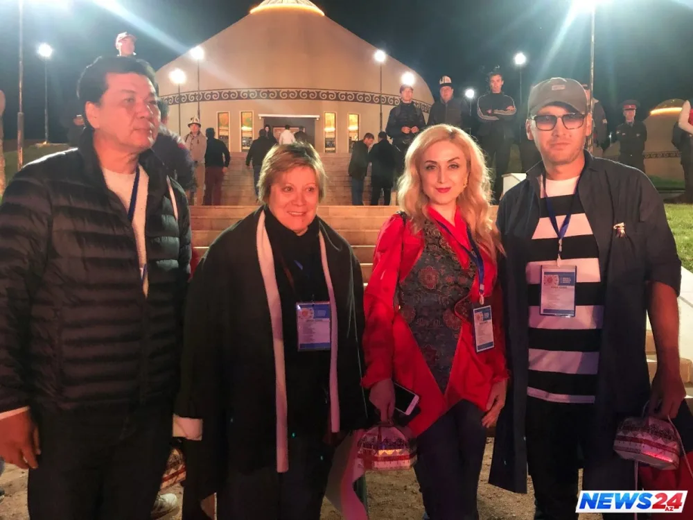 Gülnarə Xəlilovanın “Turan” kolleksiyası Ümumdünya Köçəri Oyunlarında böyük maraq doğurub FOTO - VİDEO