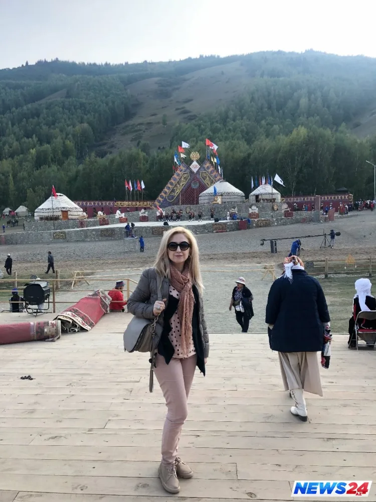 Gülnarə Xəlilovanın “Turan” kolleksiyası Ümumdünya Köçəri Oyunlarında böyük maraq doğurub FOTO - VİDEO