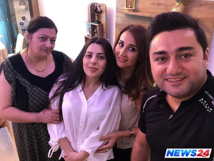 Müşfiqin xanımı ilə fotosu yayıldı