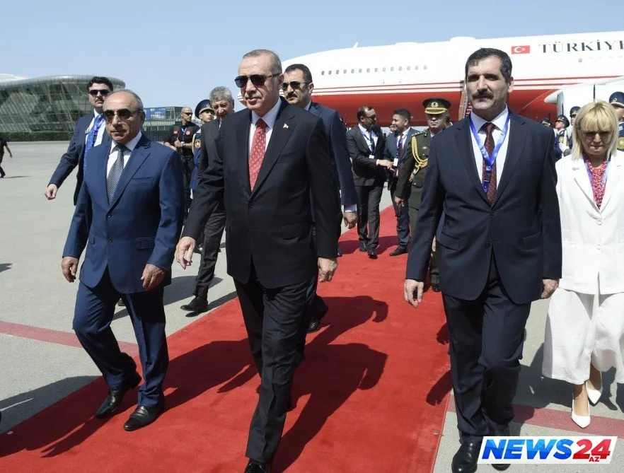 Ərdoğanın Azərbaycana rəsmi səfəri başlayıb