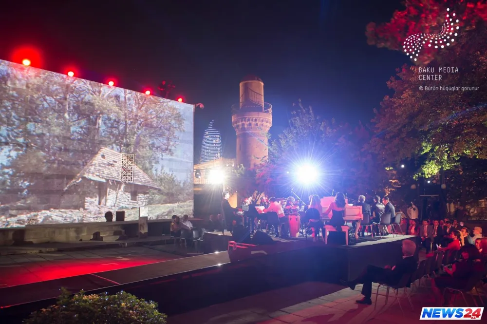 Arzu Əliyeva kinomuzun 120 illiyi ilə bağlı tədbir keçirdi - FOTOLAR