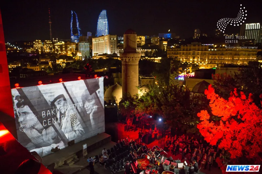 Arzu Əliyeva kinomuzun 120 illiyi ilə bağlı tədbir keçirdi - FOTOLAR