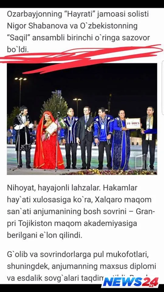 Birinci yeri Azərbaycana qazandıran Nigar: “Bir qan açıldı, üzüm keyidi”