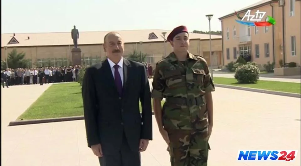 Heydər Əliyevin andiçmə mərasimi baş tutdu -VİDEO