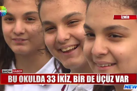 Bu məktəbdə 33 əkiz,1 üçəm təhsil alır - VİDEO
