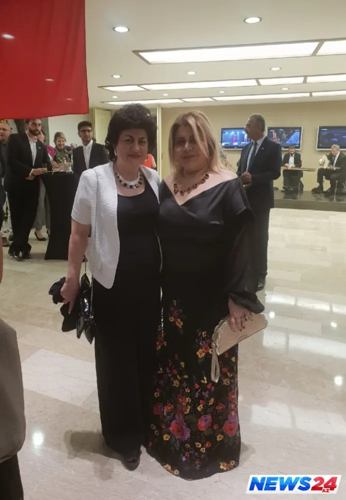 Aygün Səmədzadənin Bakının azad edilməsinin 100 illiyinə həsr olunmuş yeni əsərləri Türkiyədə təqdim olundu - VİDEO - FOTO