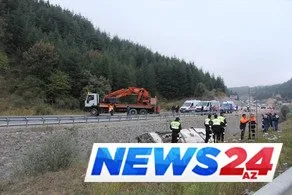 Türkiyədə avtobus aşdı-çoxlu sayda ölən və yaralananlar var