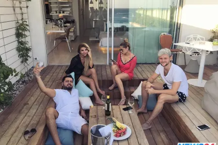 Azərbaycanlı məşhurların Yunanıstan tətili - FOTOLAR