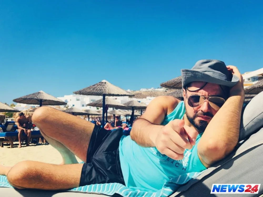 Azərbaycanlı məşhurların Yunanıstan tətili - FOTOLAR