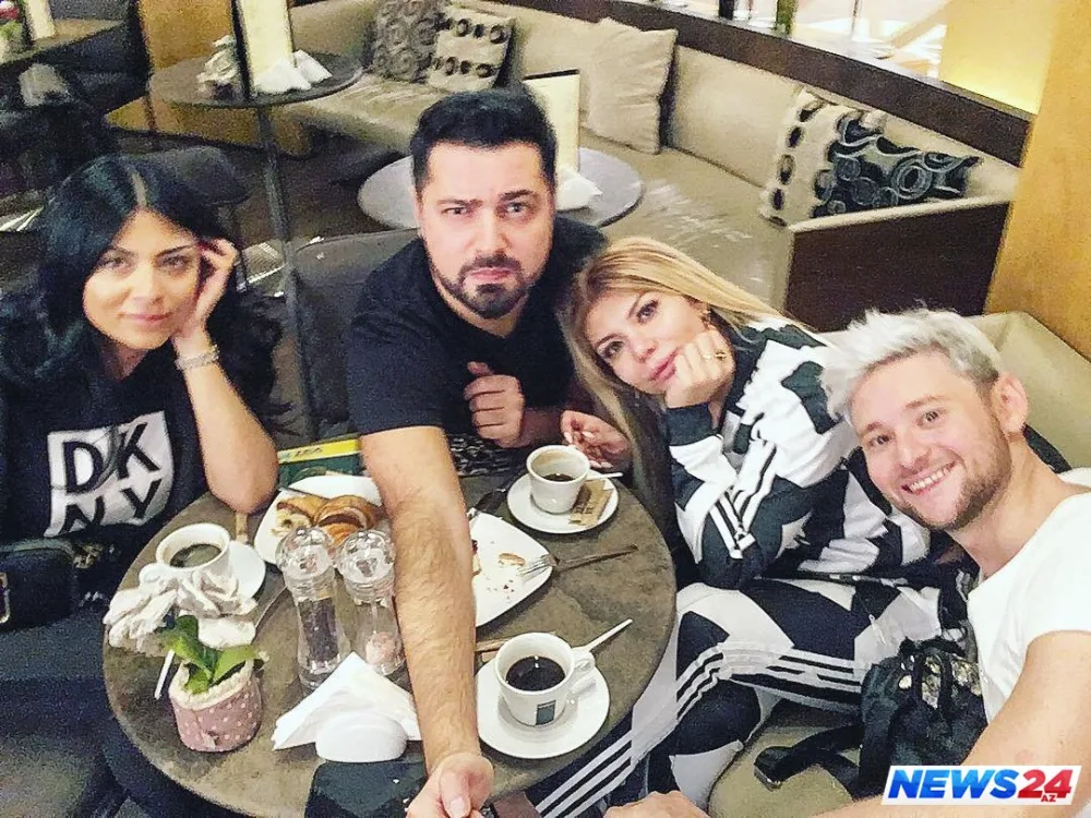 Azərbaycanlı məşhurların Yunanıstan tətili - FOTOLAR