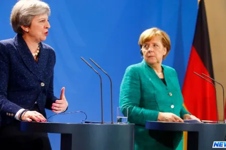 Angela Merkel Tereza Meyi təhqir etdi