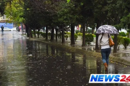 Ölkə ərazisində qeyri-sabit hava şəraiti ilə bağlı — XƏBƏRDARLIQ