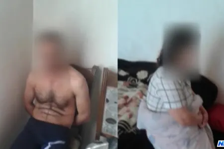 Arvadını başqa kişi ilə tutdu,videoya çəkdi- Azərbaycanda şok video