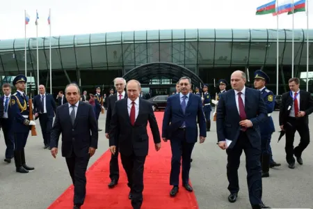 Putinin Azərbaycana işgüzar səfəri başa çatdı