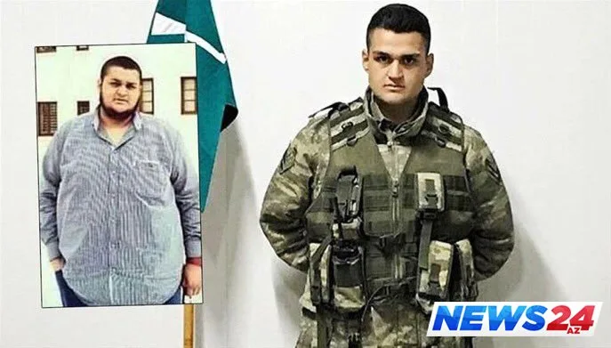 Türkiyə ondan danışır - Əsgər olmaq üçün 100 kilo arıqladı