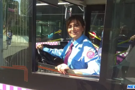 Bakıda İLK DƏFƏ – Sərnişin avtobuslarını qadın sürücülər idarə edəcək