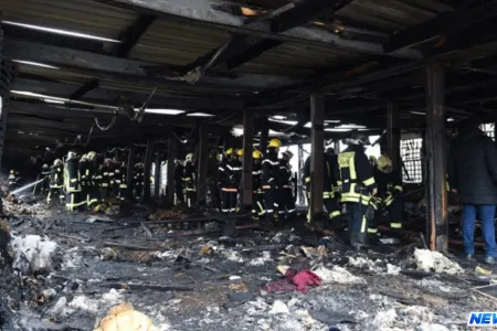 Dəhşətli yanğına görə həbs edilən həkim öldü