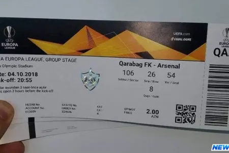 “Qarabağ” – “Arsenal” oyununa satılan biletlərin sayı açıqlandı