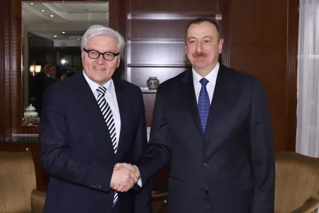 Prezident İlham Əliyev Almaniya Prezidentinə təbrik məktubu ünvanlayıb