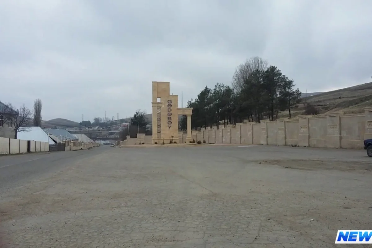 Gədəbəydə problemin maraqlı çözümü- Üstü bəzək, altı təzək təmir