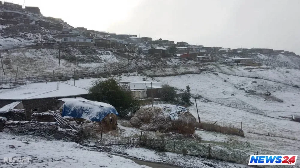 Azərbaycana ilk qar yağıb - FOTO