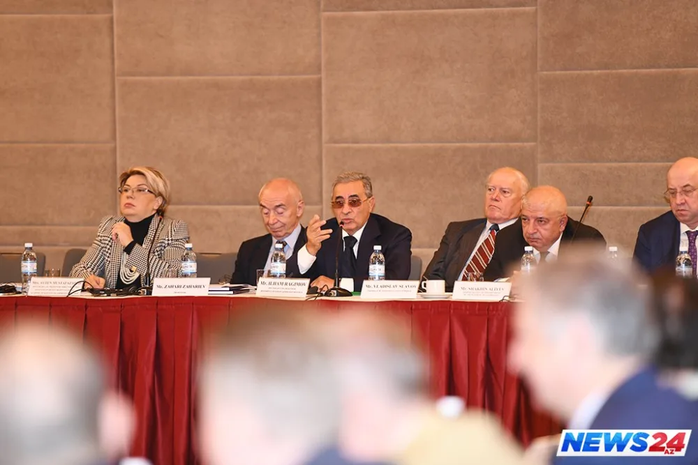 İlham Rəhimovun sədrliyi ilə “Beynəlxalq terrorizm və müasir şəraitdə ona qarşı mübarizə” mövzusunda beynəlxalq konfrans keçirilib-FOTO-VİDEO