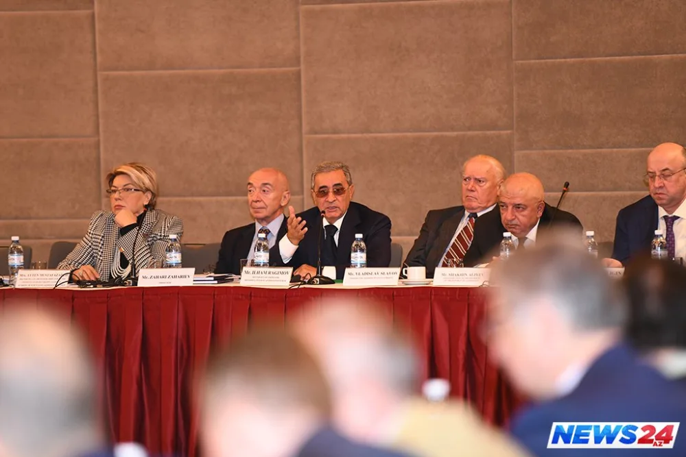 İlham Rəhimovun sədrliyi ilə “Beynəlxalq terrorizm və müasir şəraitdə ona qarşı mübarizə” mövzusunda beynəlxalq konfrans keçirilib-FOTO-VİDEO