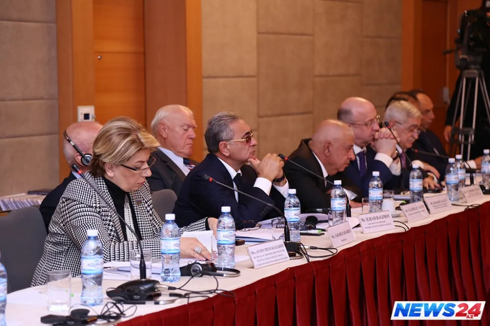 İlham Rəhimovun sədrliyi ilə “Beynəlxalq terrorizm və müasir şəraitdə ona qarşı mübarizə” mövzusunda beynəlxalq konfrans keçirilib-FOTO-VİDEO