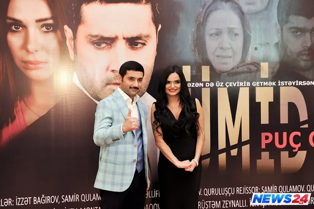 İzzət Bağırovun “Ümidlər puç olanda” filmi təqdim olundu – FOTOLAR