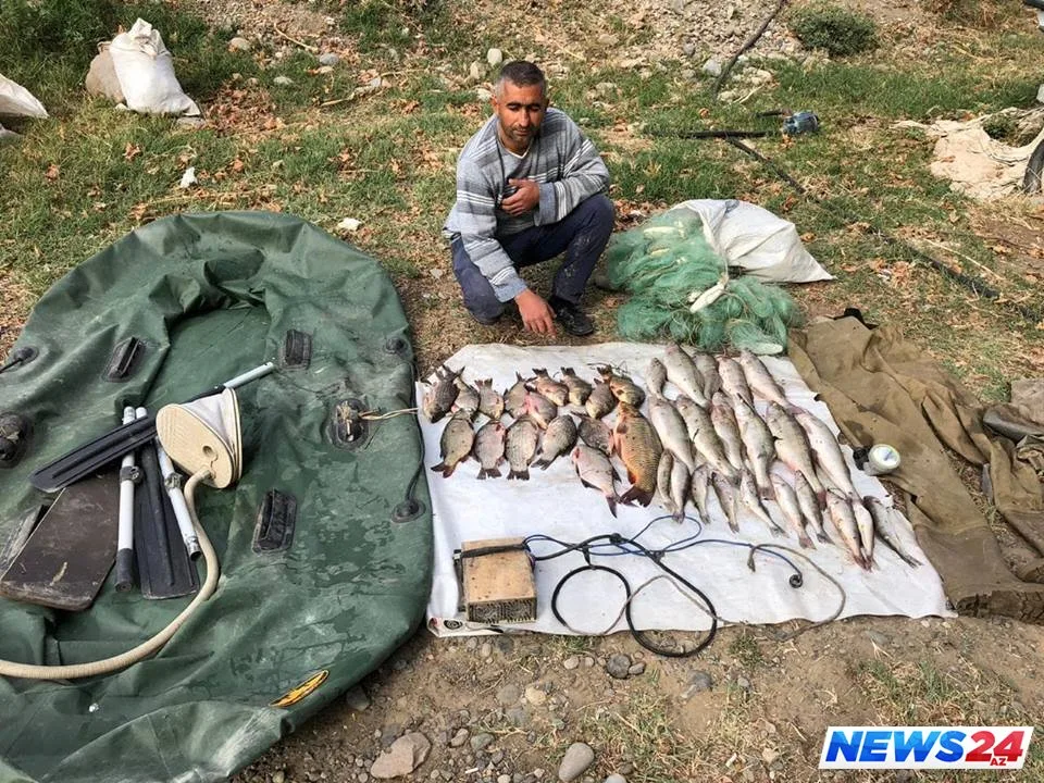 Balıqların kütləvi məhvinin qarşısı alınıb - FOTO - VİDEO