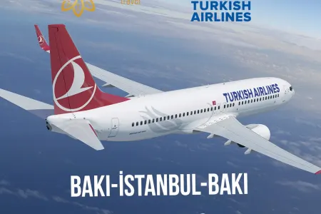 Bakı- İstanbul-Bakı reysi