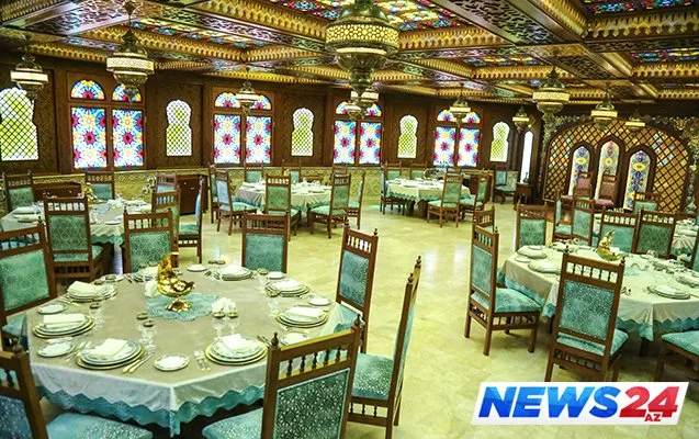 Bakıda möhtəşəm milli restoran - FOTOLAR - VİDEO