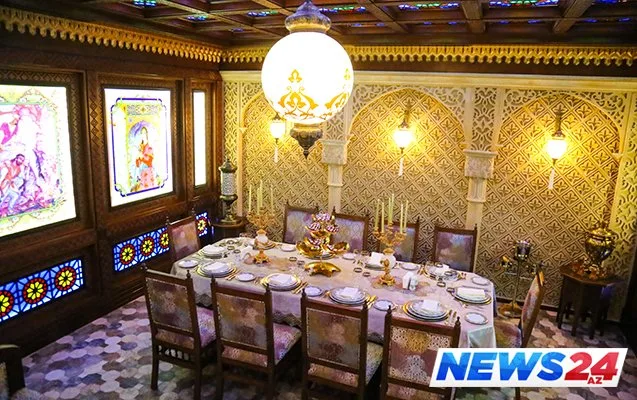 Bakıda möhtəşəm milli restoran - FOTOLAR - VİDEO