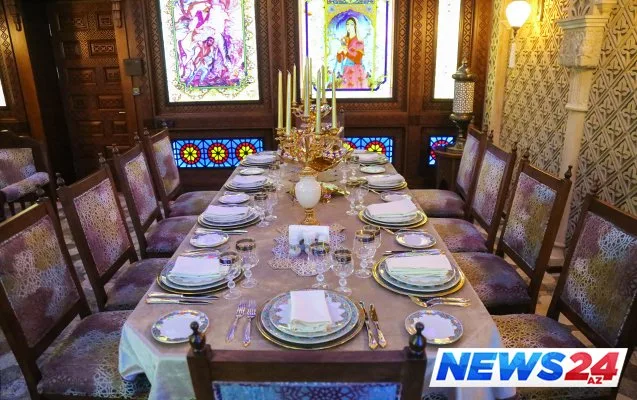 Bakıda möhtəşəm milli restoran - FOTOLAR - VİDEO