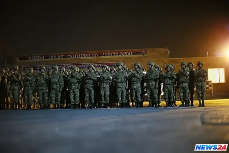 Ermənistan polisi Azərbaycan-Ermənistan sərhədində xidmət etmək istəmir
