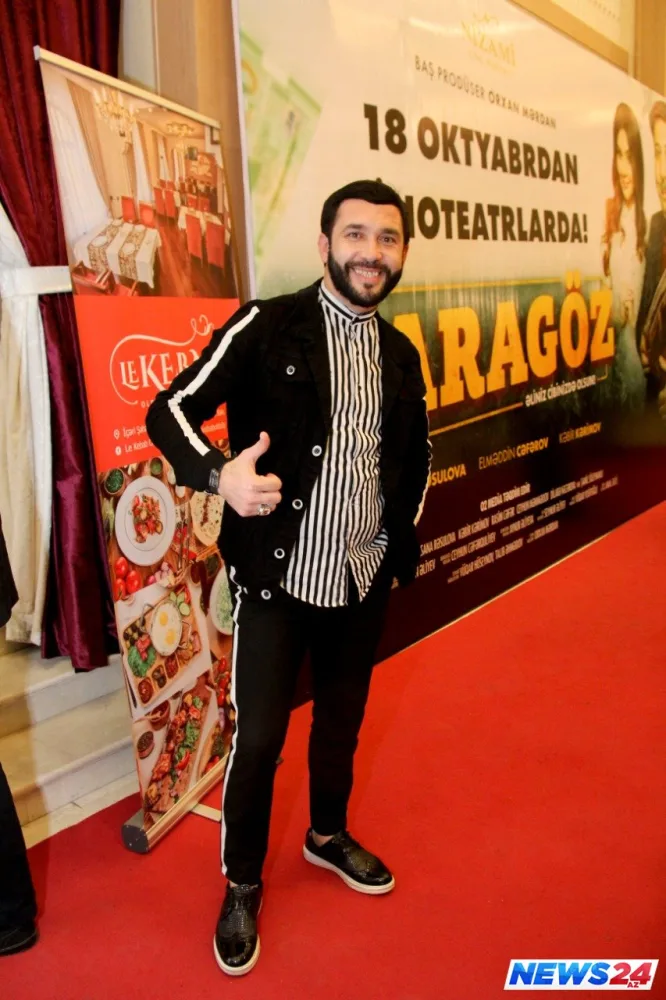 "Qaragöz" filmi təqdim olundu - FOTOLAR - VİDEO