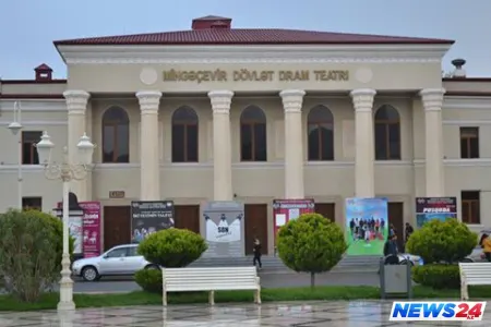 Mingəçevir Dövlət Dram Teatrının 50 illik yubileyi qeyd olundu- FOTO