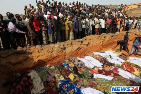 Nigeriyada xristianlarla müsəlmanların toqquşması zamanı 55 nəfər həlak olub