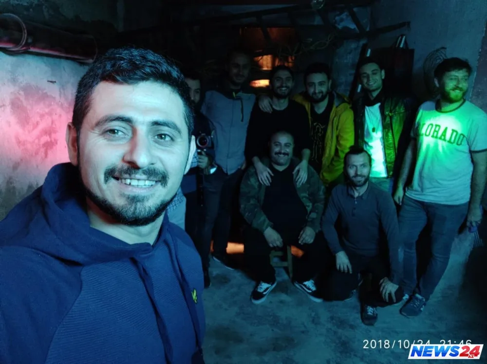 Türkiyəli məşhur aktyorlar azərbaycanlı reperin klipində - FOTOLAR – VİDEO