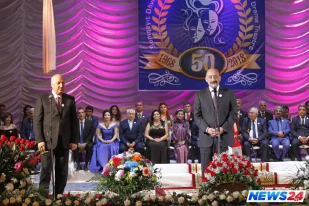 Sumqayıt Dövlət Dram Teatrı 50 yaşını qeyd etdi- FOTO