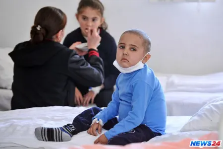 Həyat eşqi ilə yaşayan uşaqların mübarizəsi - FOTO