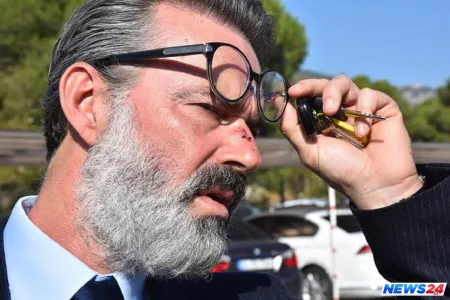 Polis tele-aparıcını döyüb