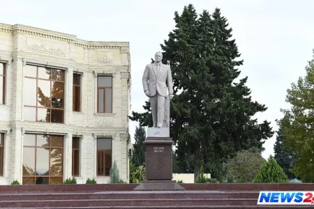 Prezident İlham Əliyev Ağdam rayonunda səfərdədir