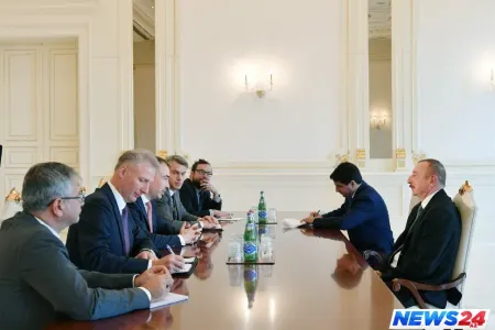 Prezident İlham Əliyev Avropa İttifaqının xüsusi nümayəndəsini qəbul edib