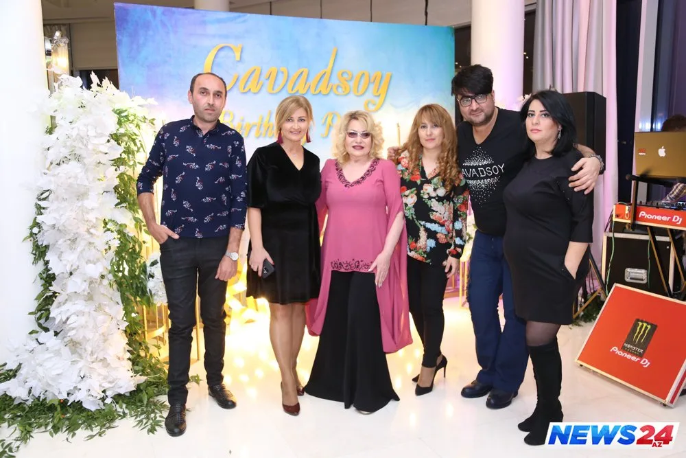 Jurnalist Şahin Cavadsoy ad gününü qeyd etdi - FOTO - VİDEO