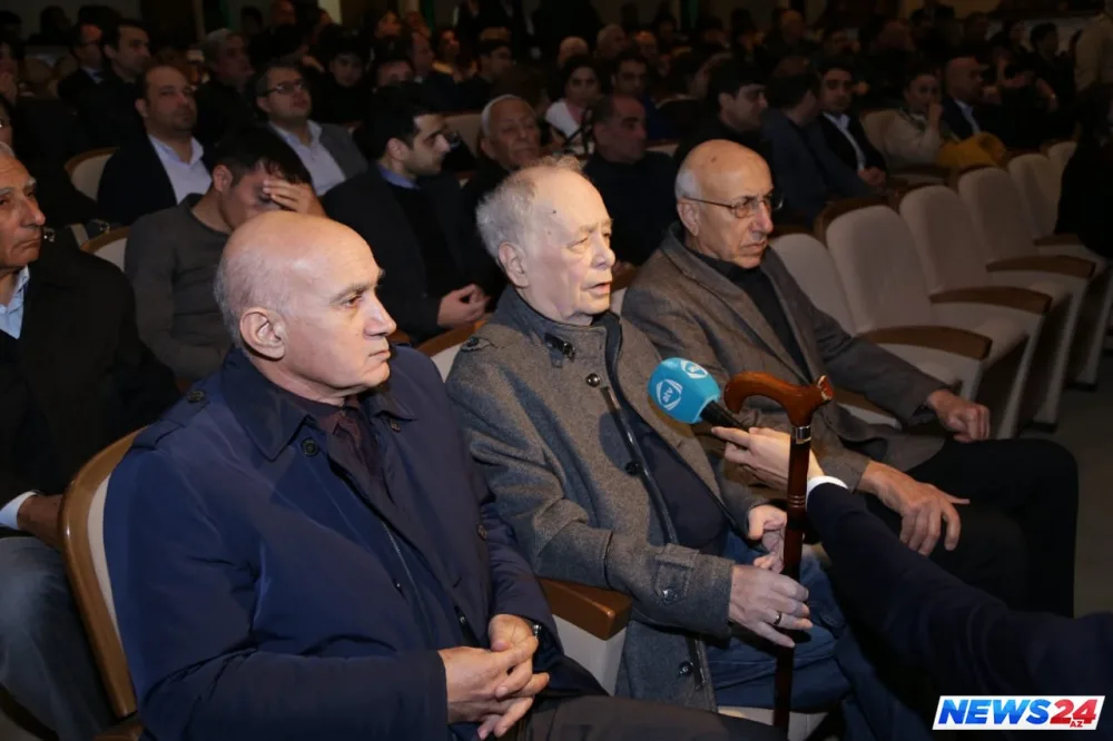 Xalq artisti Amaliya Pənahova ilə vida mərasimi keçirilir - FOTOLAR