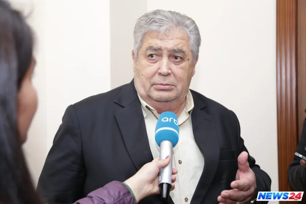 Xalq artisti Amaliya Pənahova ilə vida mərasimi keçirilir - FOTOLAR