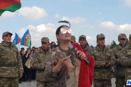 Elza Seyidcahan Ağdamda - FOTO - VİDEO