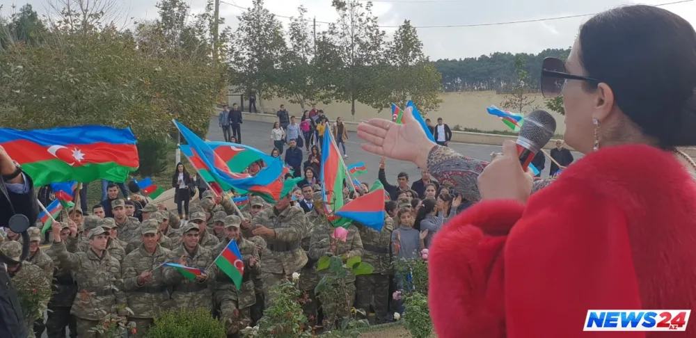 Elza Seyidcahan Ağdamda - FOTO - VİDEO