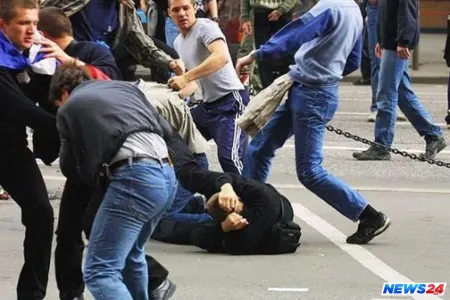 Ukraynada bir qrup erməni Qarabağa görə azərbaycanlını ölümcül döyüb